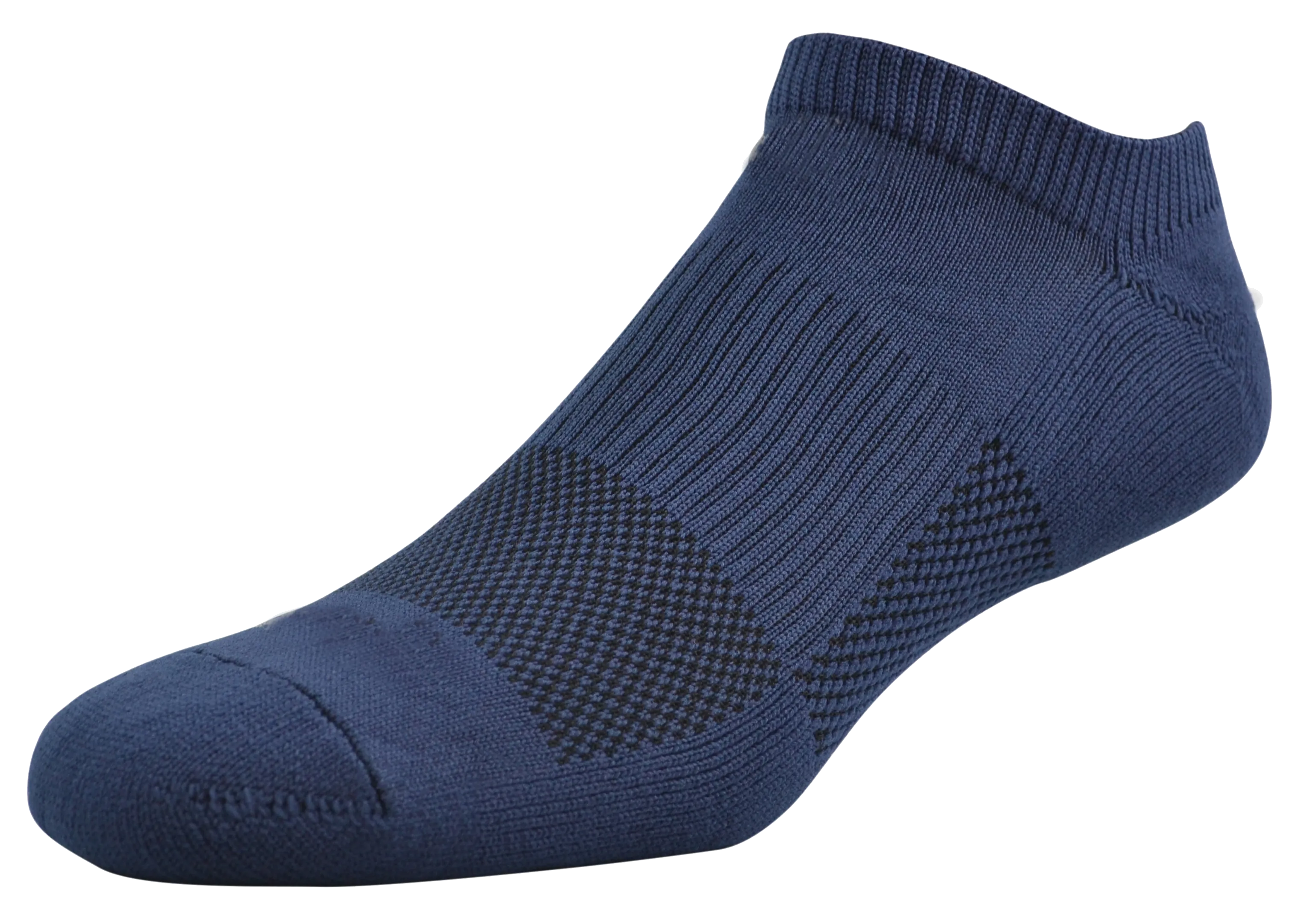 2ndWind Recovery Titanium-Infused No Show Socks | Navy Blue - 2 Pack