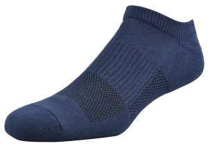 2ndWind Recovery Titanium-Infused No Show Socks | Navy Blue - 2 Pack