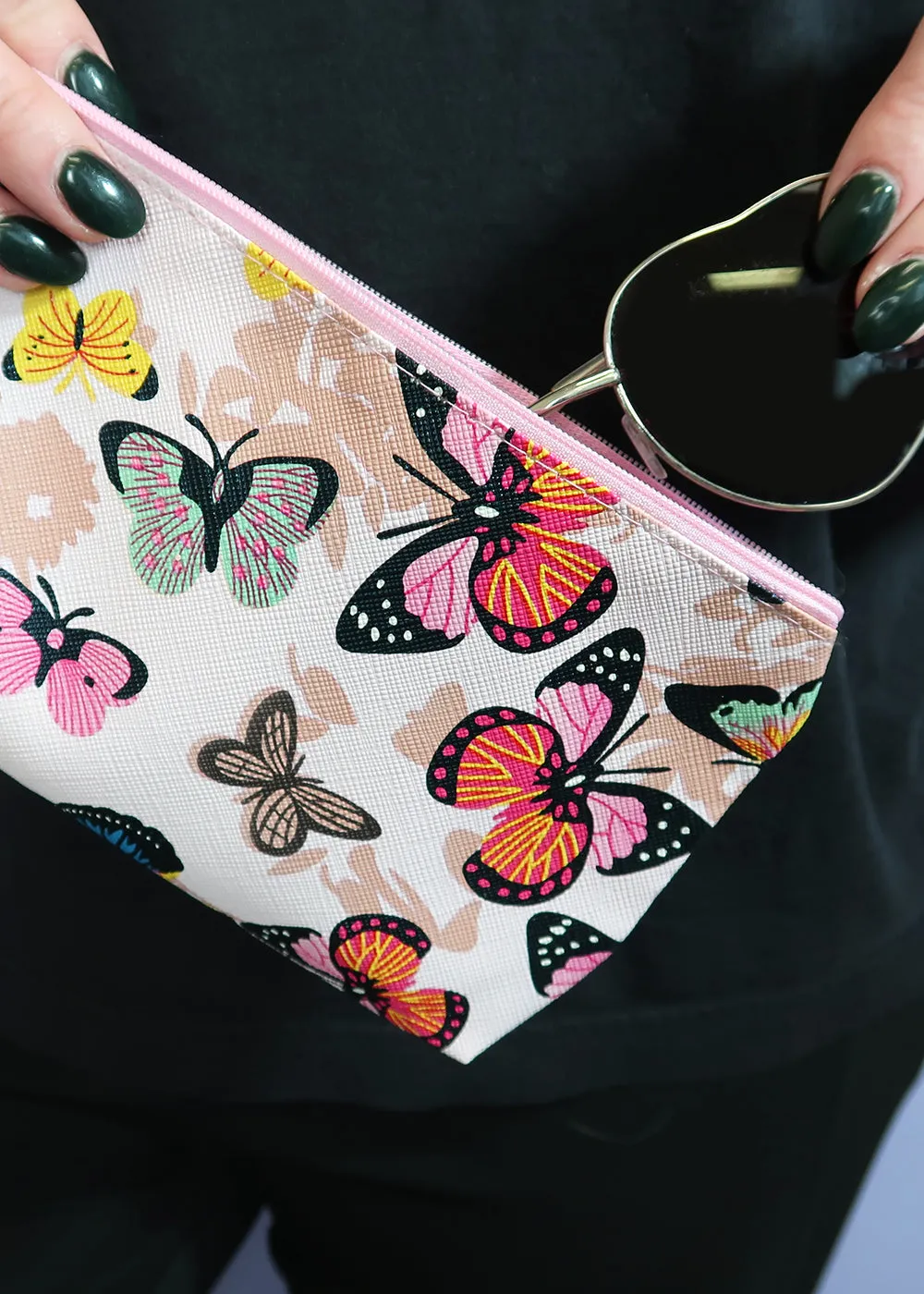 a2o Lab Makeup Pouch - Butterflies