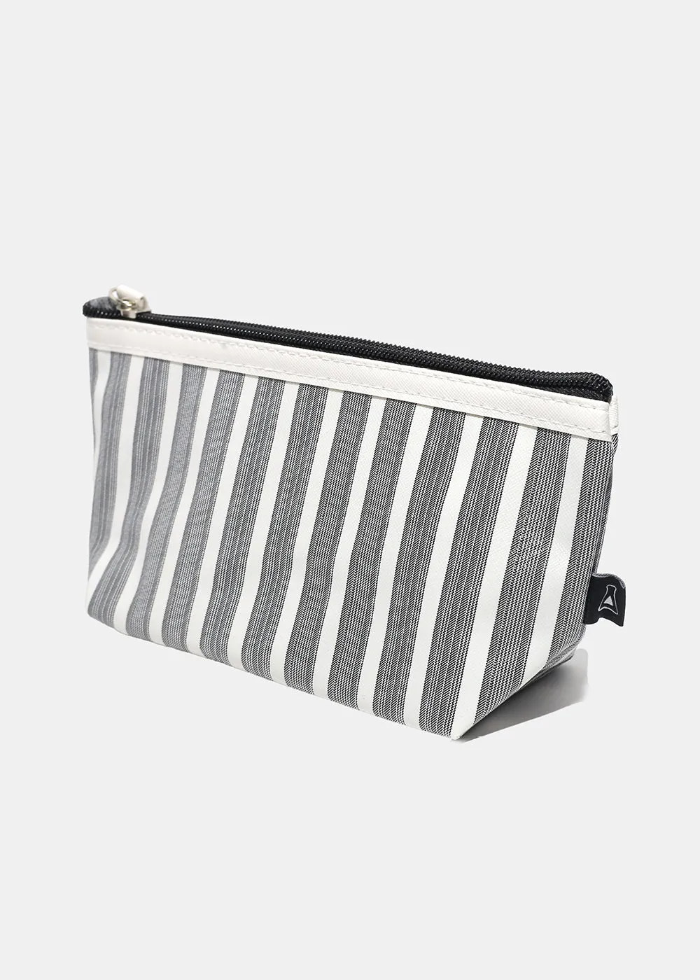 a2o Lab Makeup Pouch - Grey Stripes