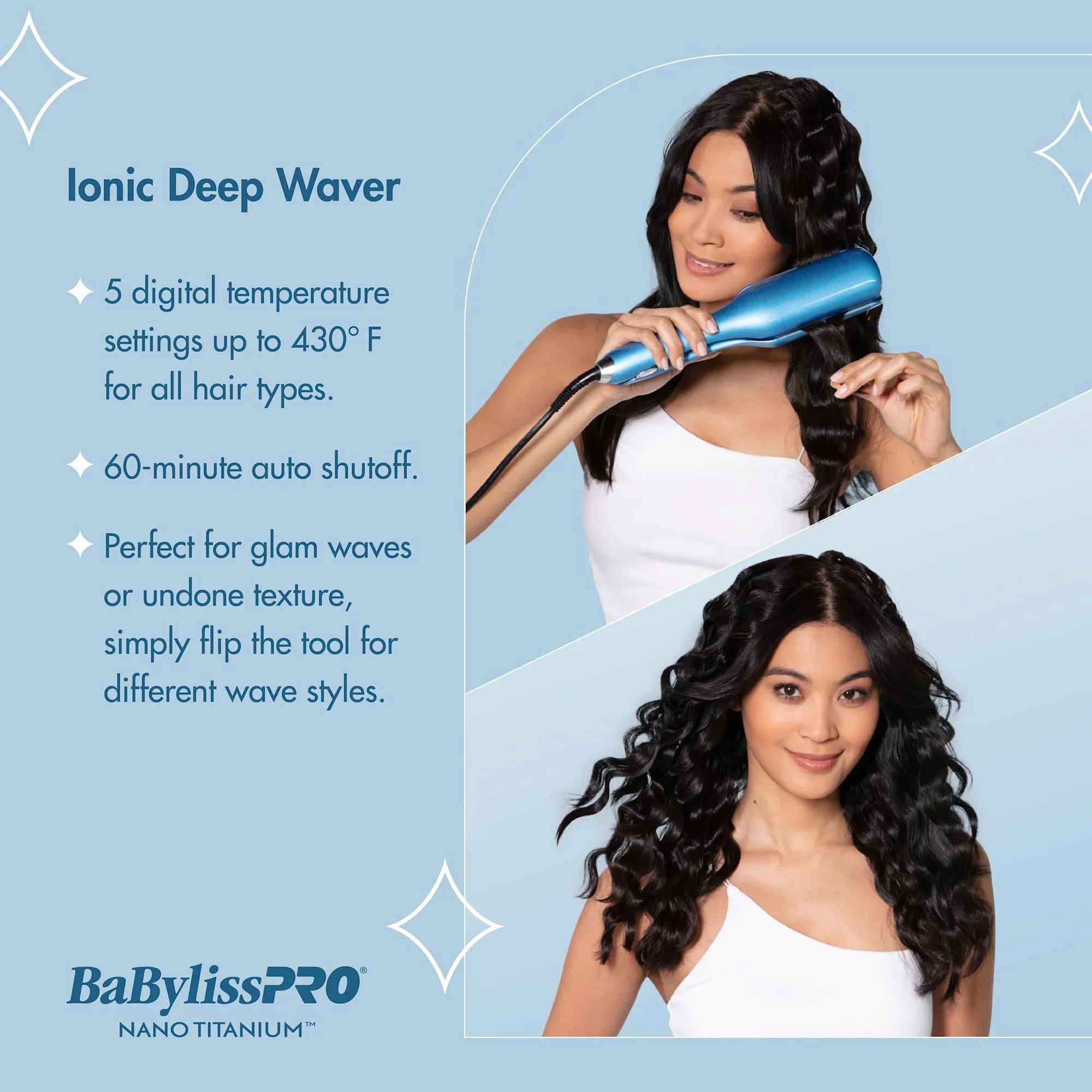 Babylisspro Nano Titanium Ionic Deep Waver - Item No. BNTDW01UC