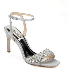 Badgley Mischka Womens Rider Jeweled Heels