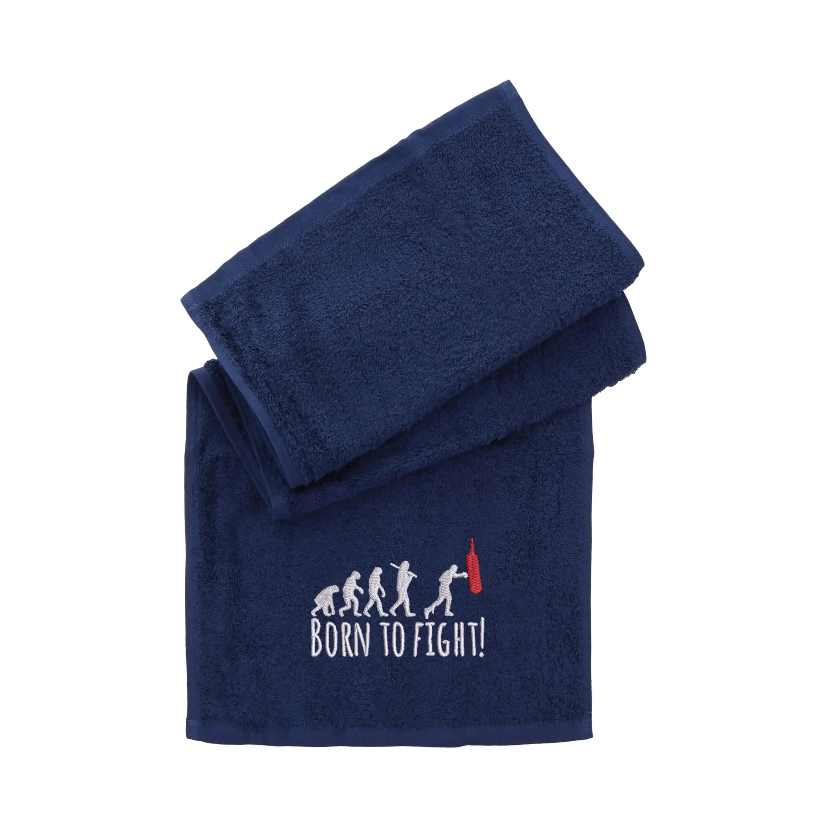 Born To Fight Gym Towel