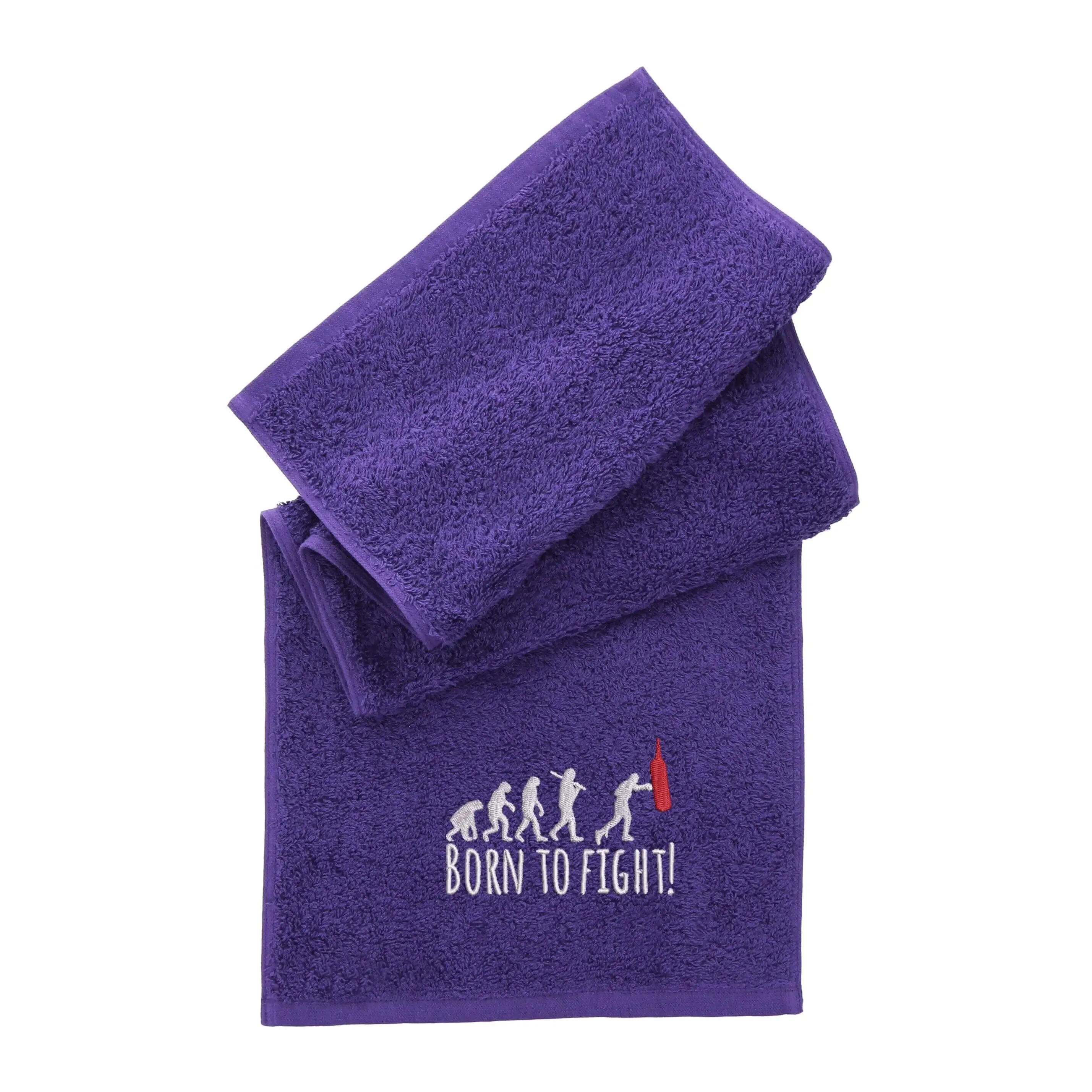 Born To Fight Gym Towel