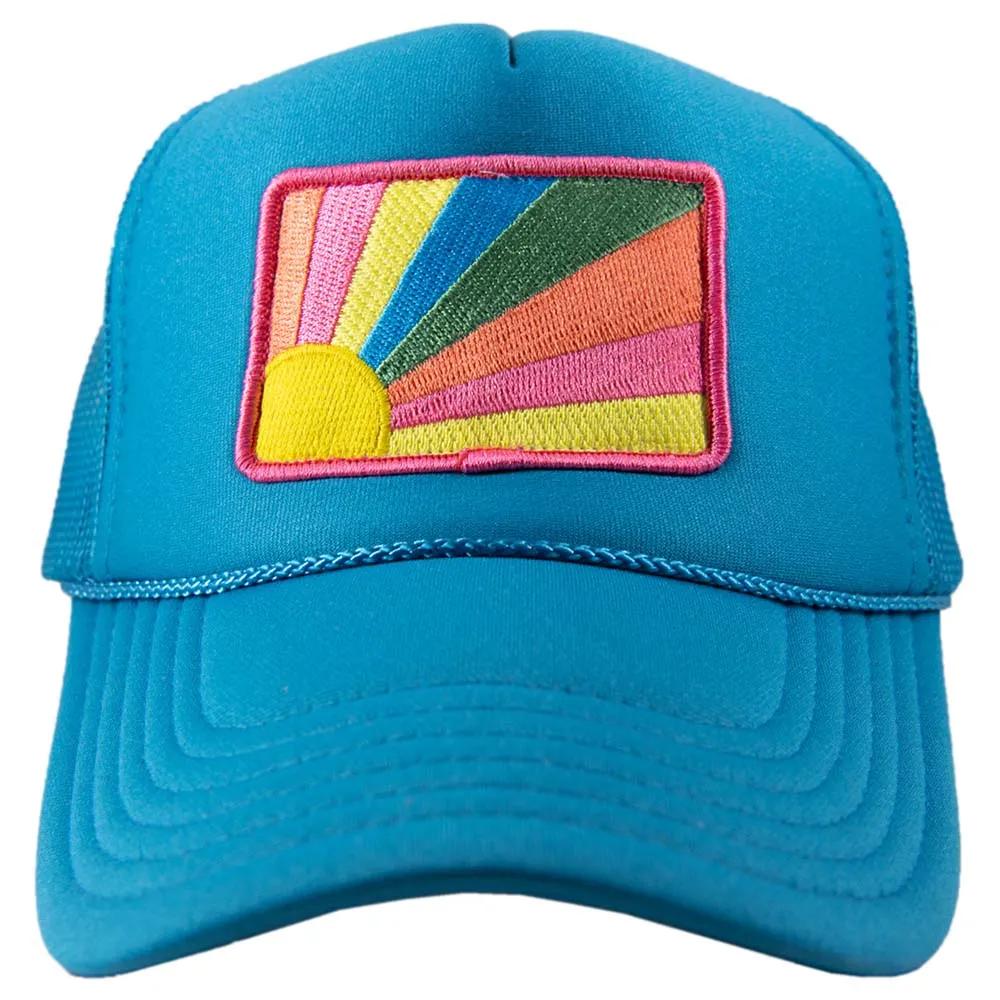 Bursting Sunshine Patch Foam Wholesale Trucker Hat