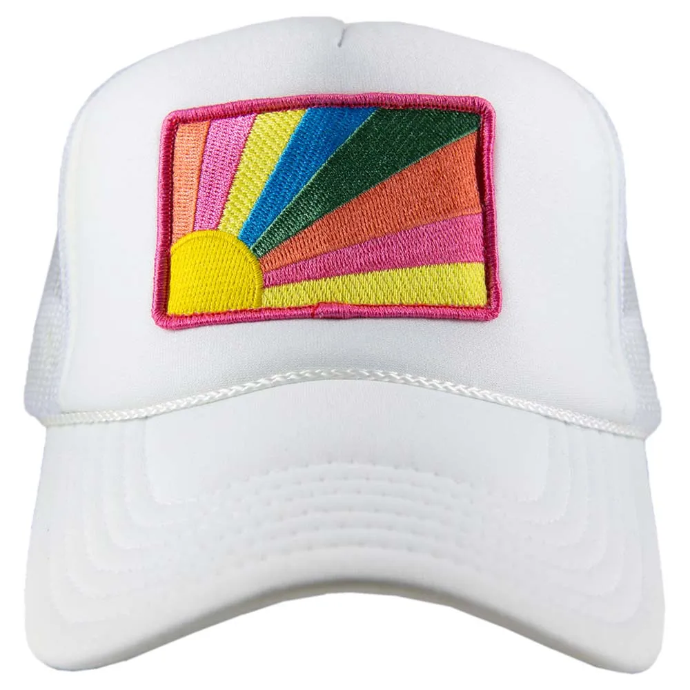 Bursting Sunshine Patch Foam Wholesale Trucker Hat