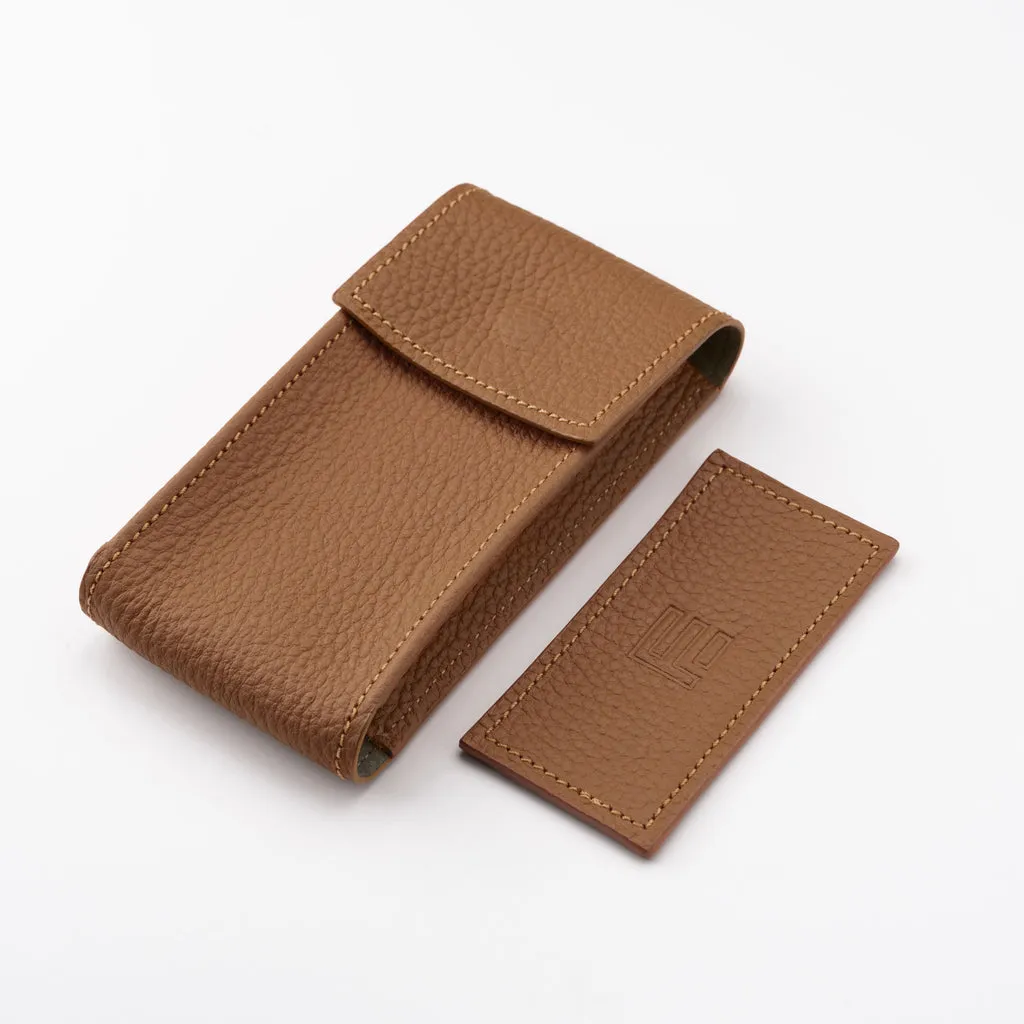 Chestnut Leather Watch Pouch