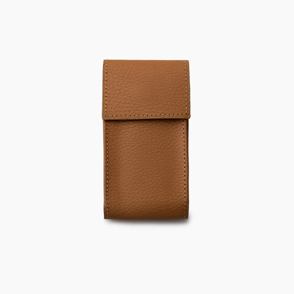 Chestnut Leather Watch Pouch