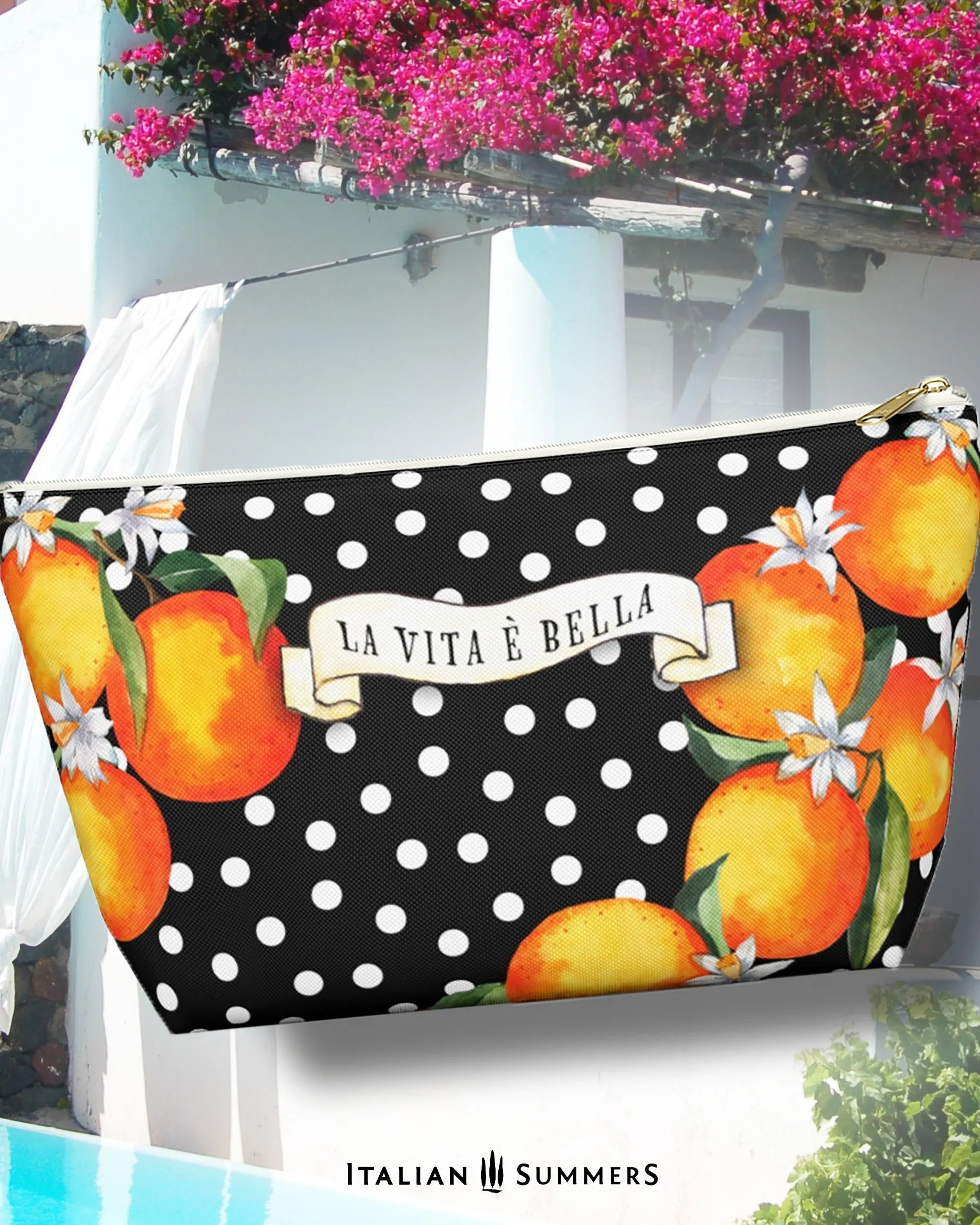 Clutch SICILIAN GARDEN by Italian Summers