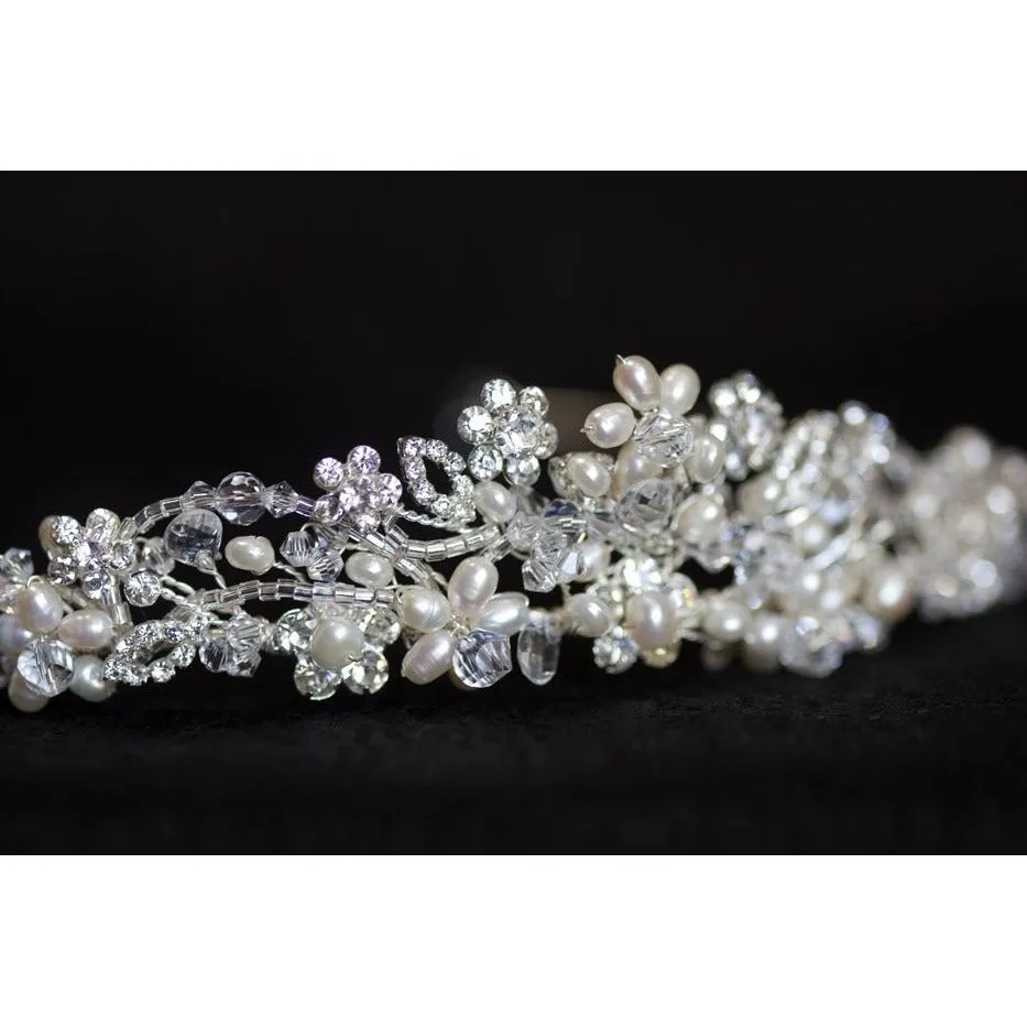 Crystal and Pearl Princess Tiara