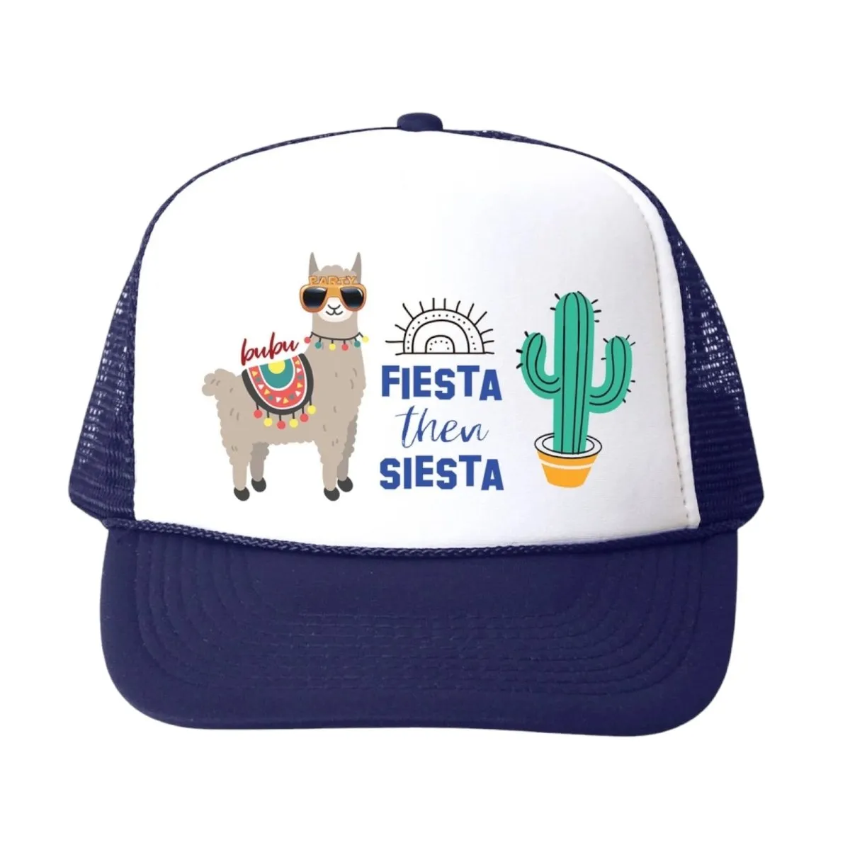 FIESTA THEN SIESTA TRUCKER HAT