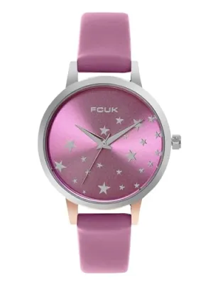 French Connection Analog Pink Dial Women's Watch-FK00024A