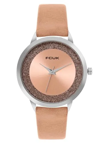 French Connection Analog Pink Dial Women's Watch-FK00025B