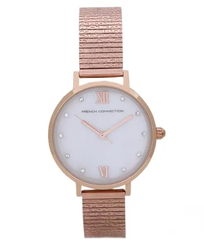 French Connection Spring-Summer 2023 Analog MOP White Dial Women's Watch-FCN00065H