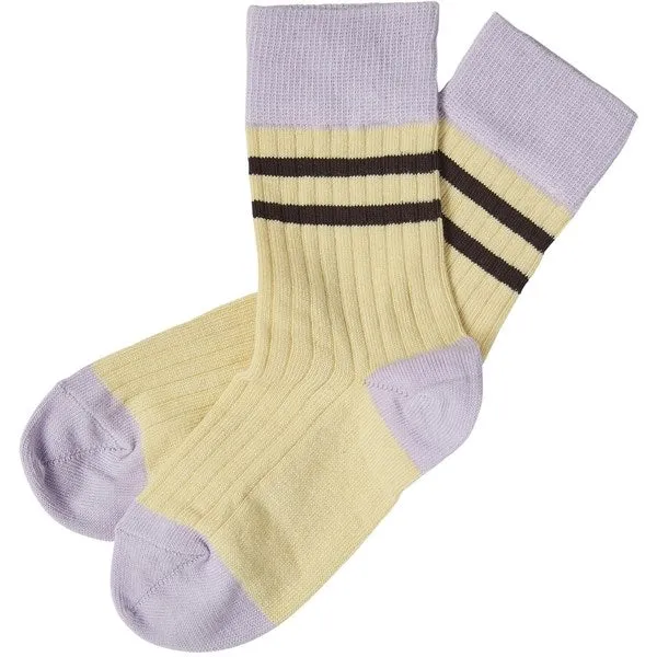 FUB Corn 2-pack Colour Block Socks