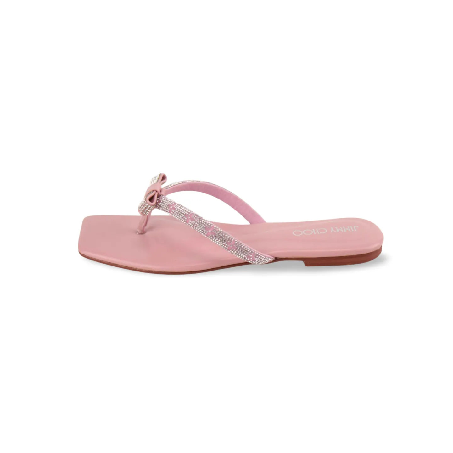 Glamorous Flip Flops with Crystal Embellishments