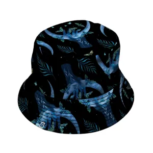 Hand on the Moon Moth Bucket Hat