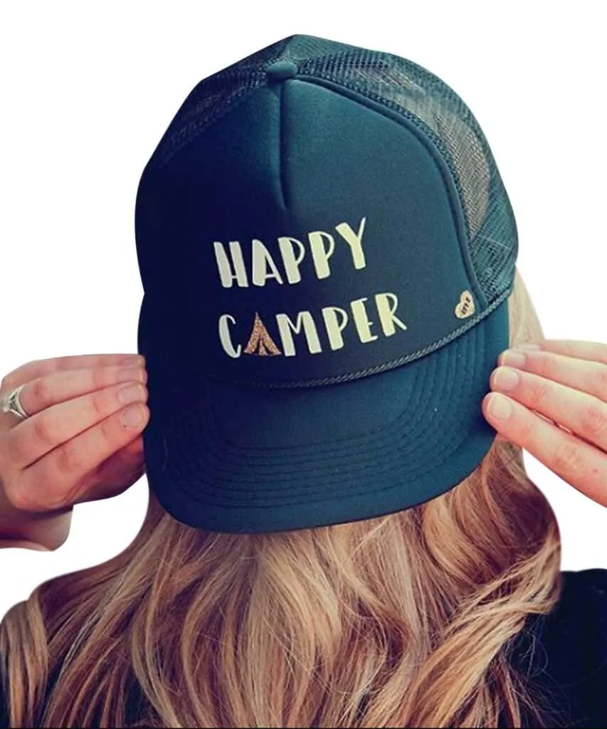 Happy Camper Trucker Hat