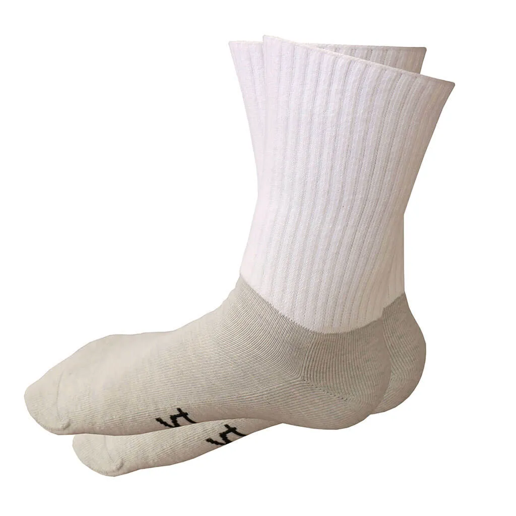 Infrared Dry Energy Socks Med Crew White