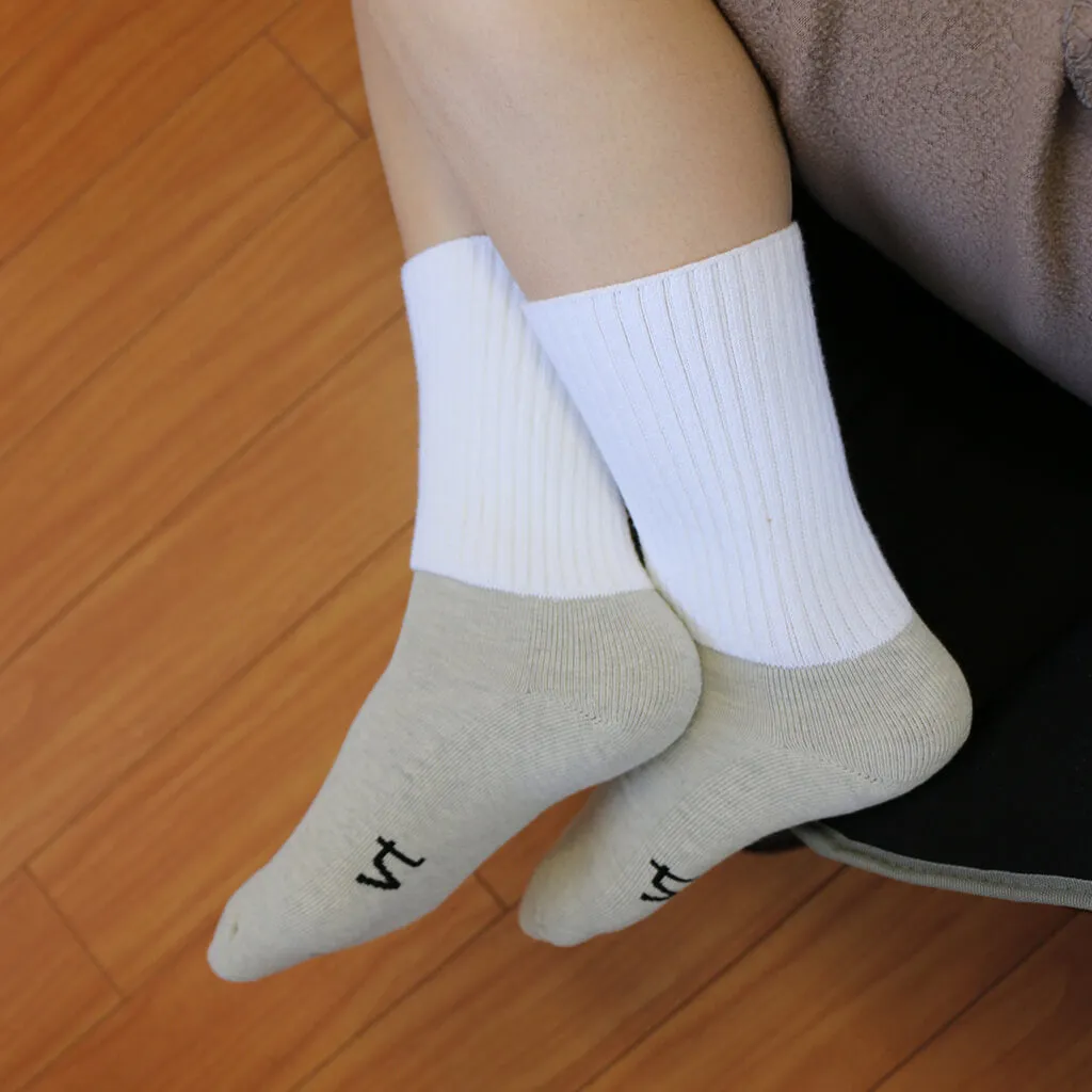 Infrared Dry Energy Socks Med Crew White