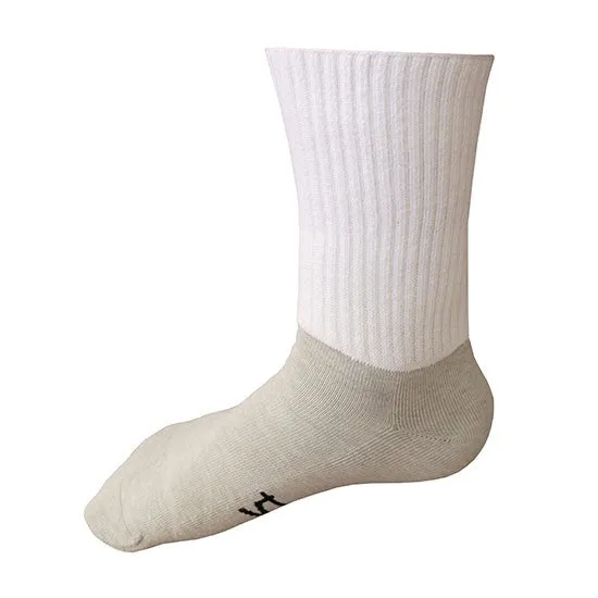 Infrared Dry Energy Socks Med Crew White