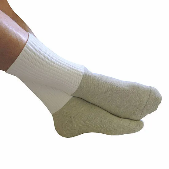 Infrared Dry Energy Socks Med Crew White