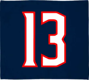 Johnny Hockey CBJ Artillery Fundraiser #13 Rally Towel - ***MAY NOT SHIP UNTIL THE END OF DECEMBER AS WE ARE CURRENTLY FILLING PREVIOUS ORDERS***