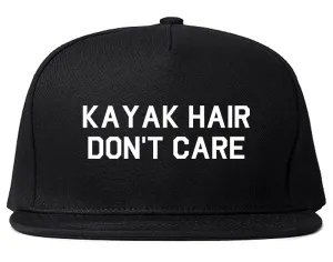 Kayak Hair Dont Care Mens Snapback Hat