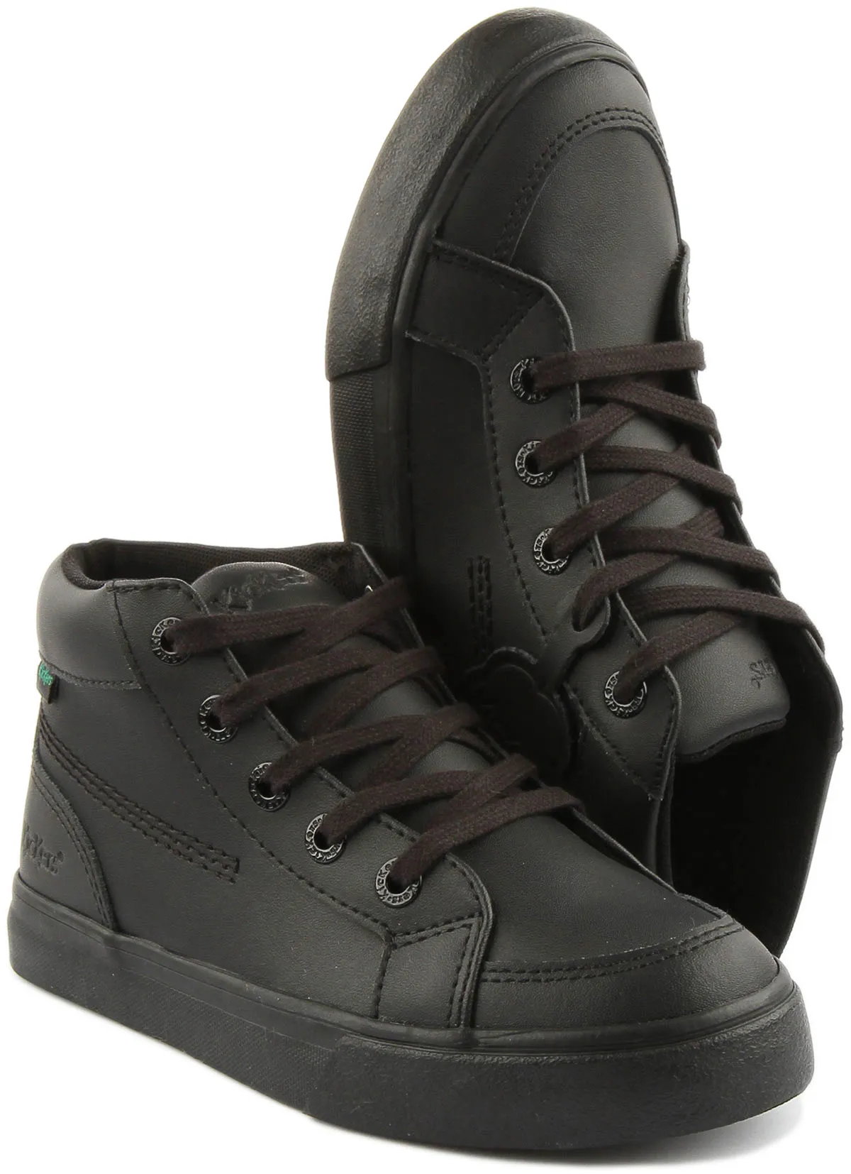 Kickers Tovni Hi In Black For Kids