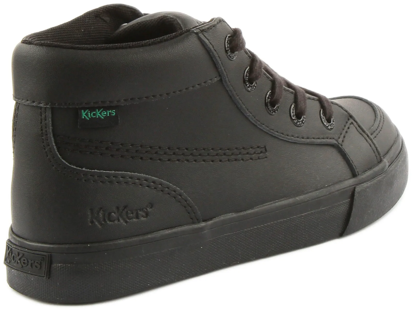 Kickers Tovni Hi In Black For Kids