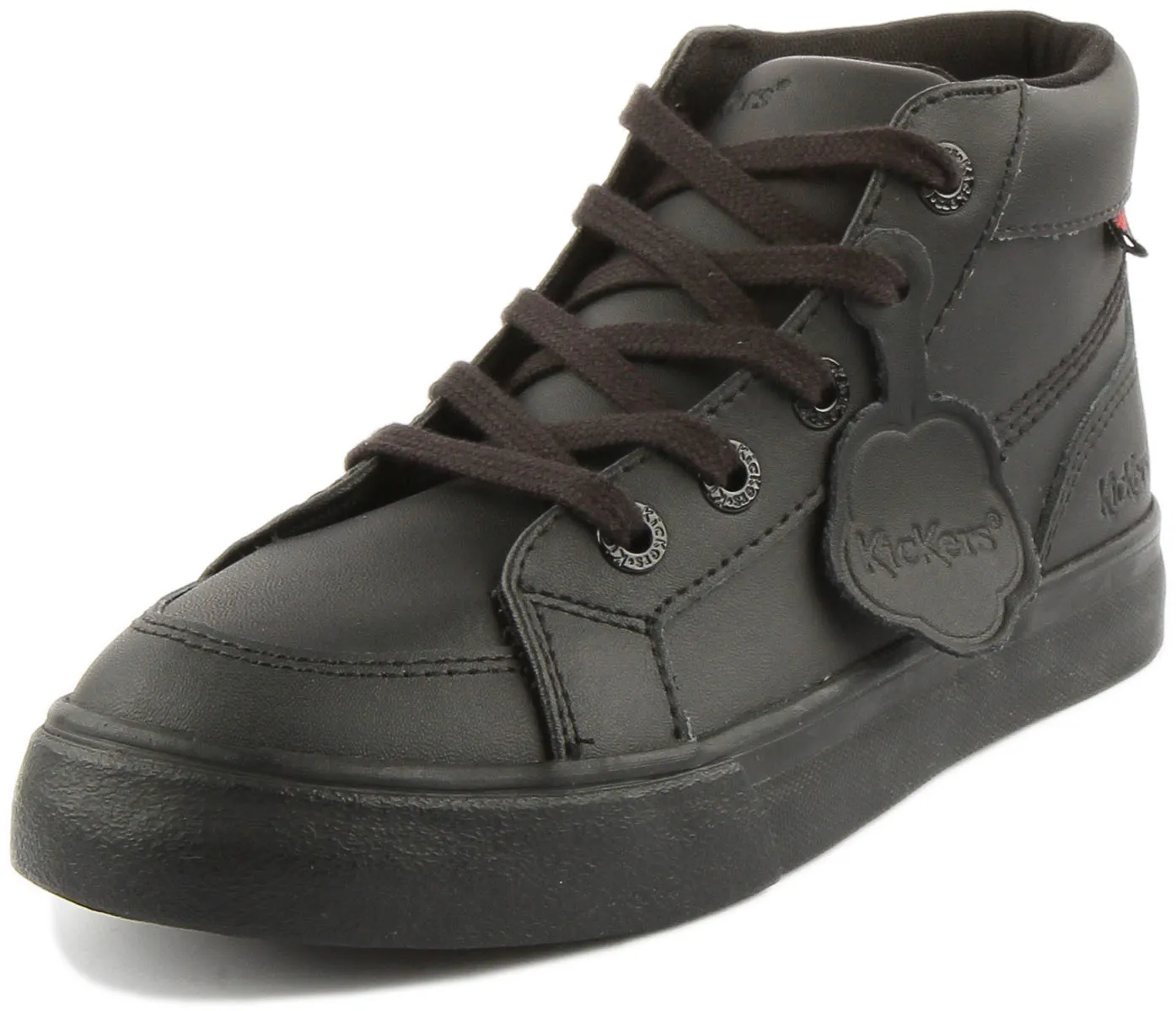 Kickers Tovni Hi In Black For Kids