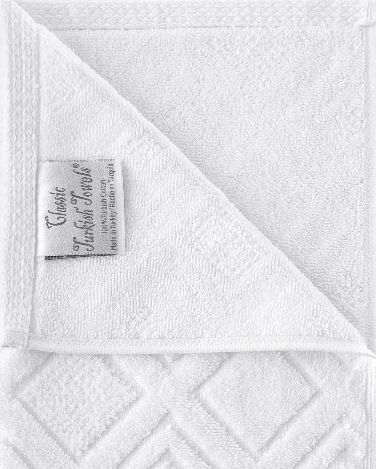 Larue Turkish Cotton Diamond Pattern Towel 6Pc Set