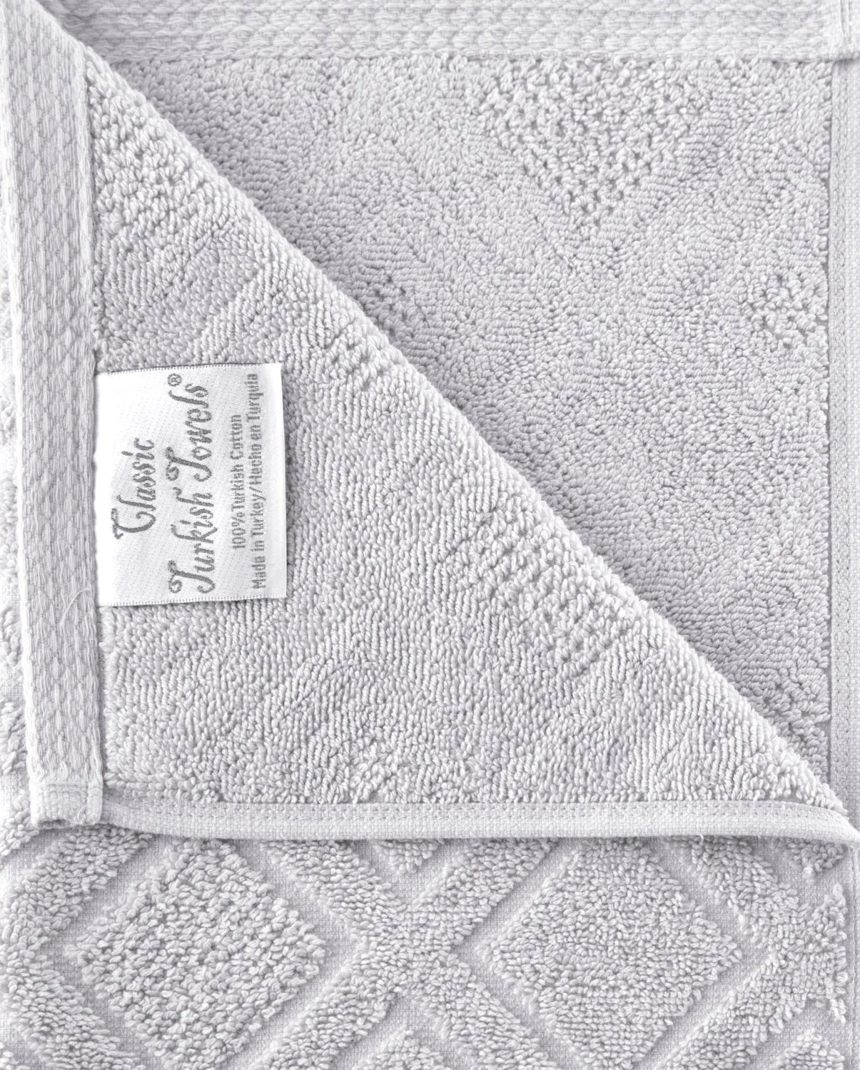 Larue Turkish Cotton Diamond Pattern Towel 6Pc Set