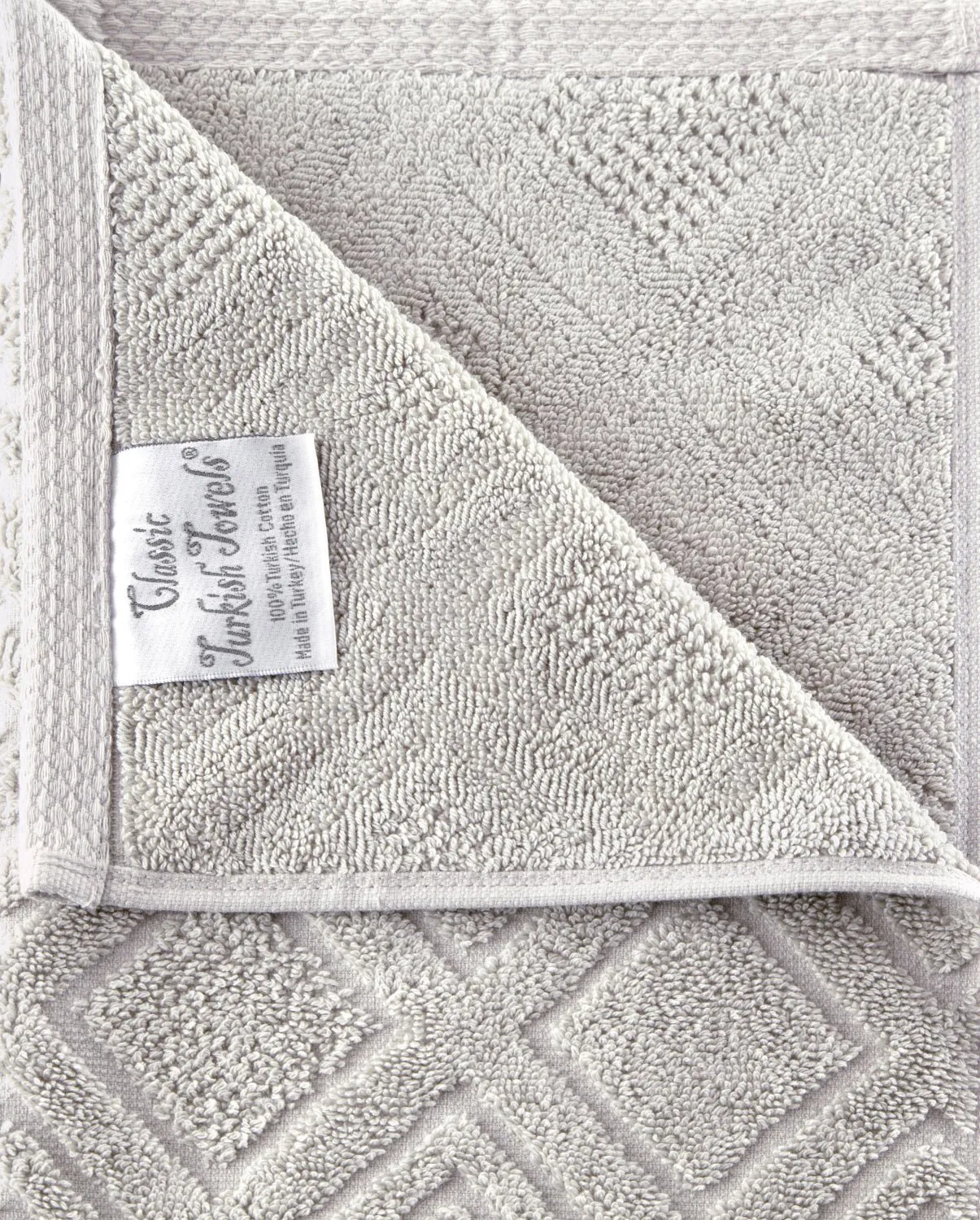 Larue Turkish Cotton Diamond Pattern Towel 6Pc Set