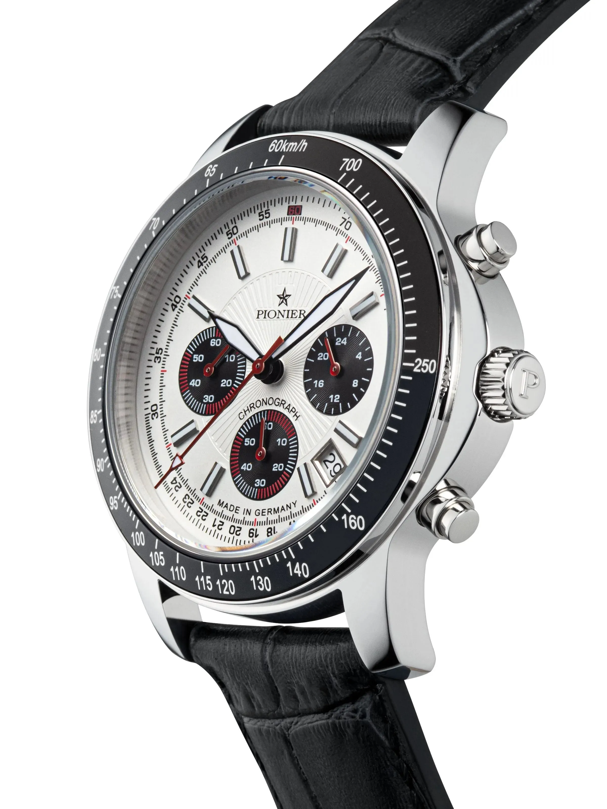 Made in Germany Chronograph - Tirona Pionier - GM-550-1 | Silver |