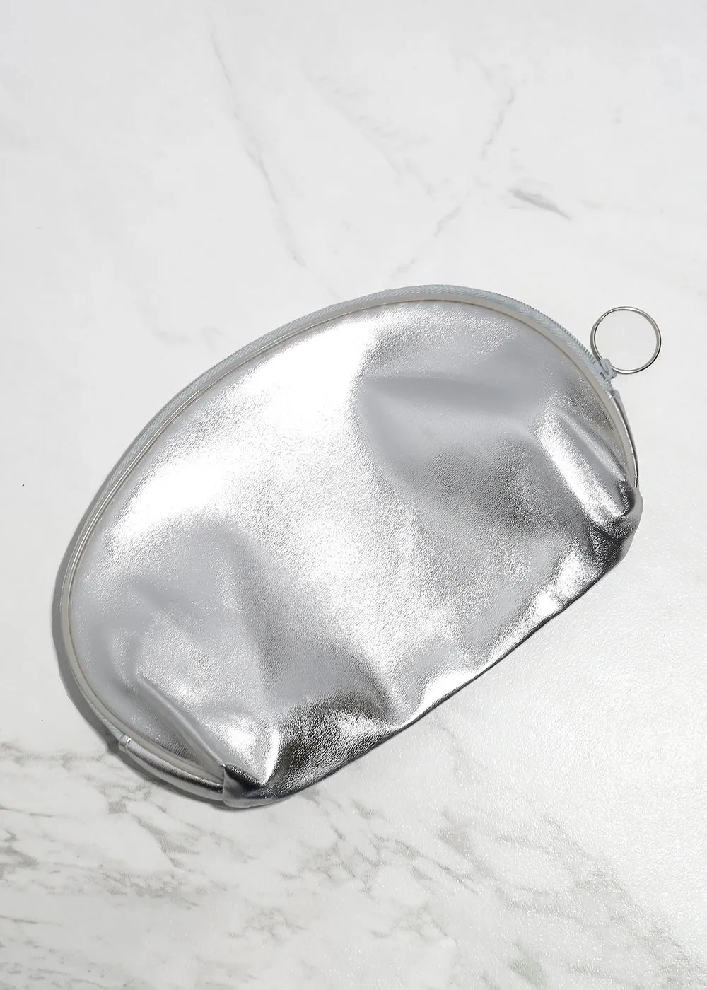 Metallic Cosmetics Bag