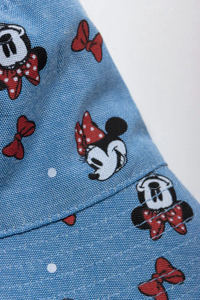 Minnie Mouse Bucket Hat Blue