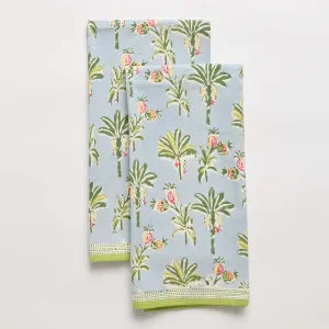 Palms & Pineapples Tea Towels