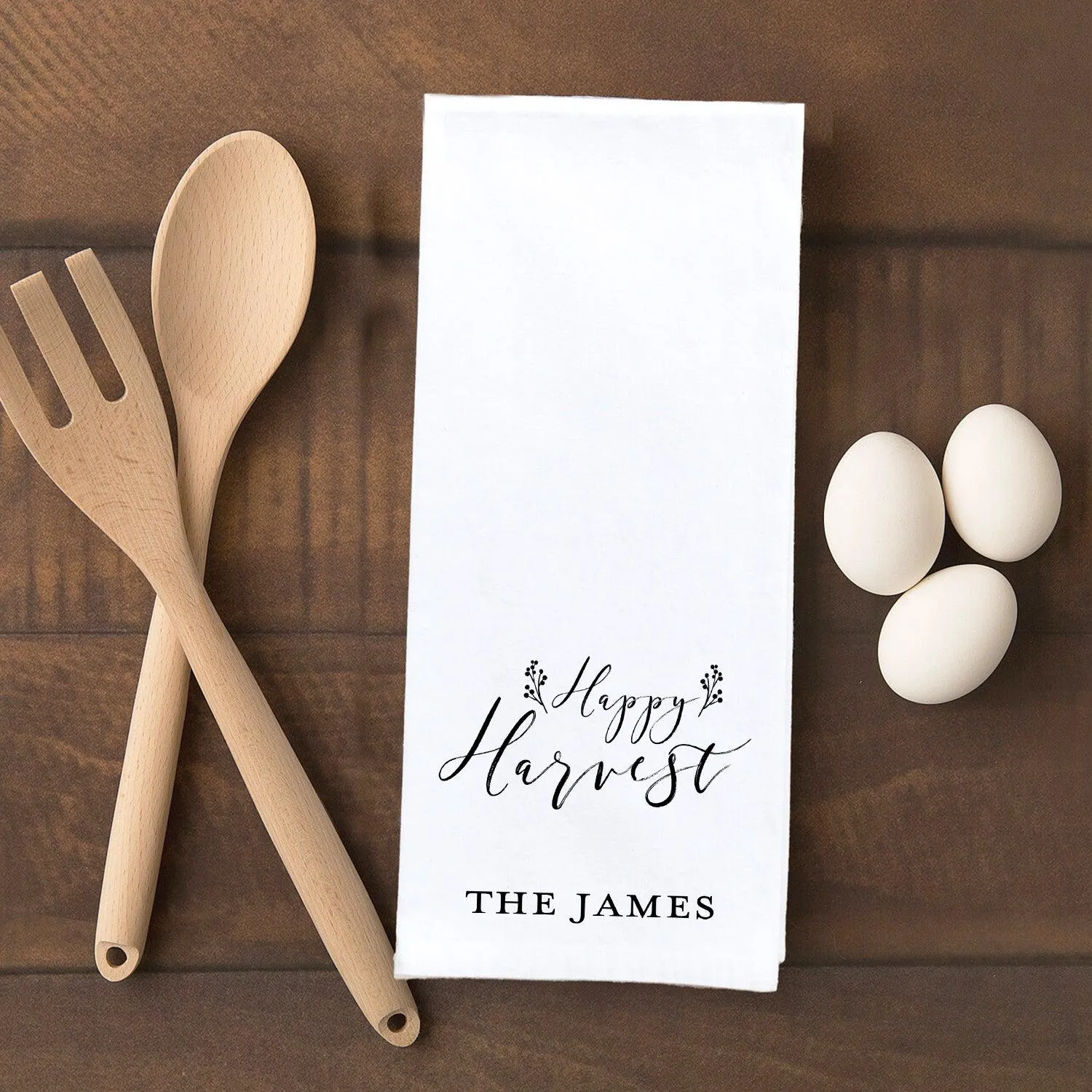 Personalized Fall Tea Towels