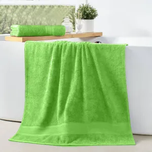 Premium Green 600gsm High Quality Cotton Bath Towel 70x140cm 1 Piece