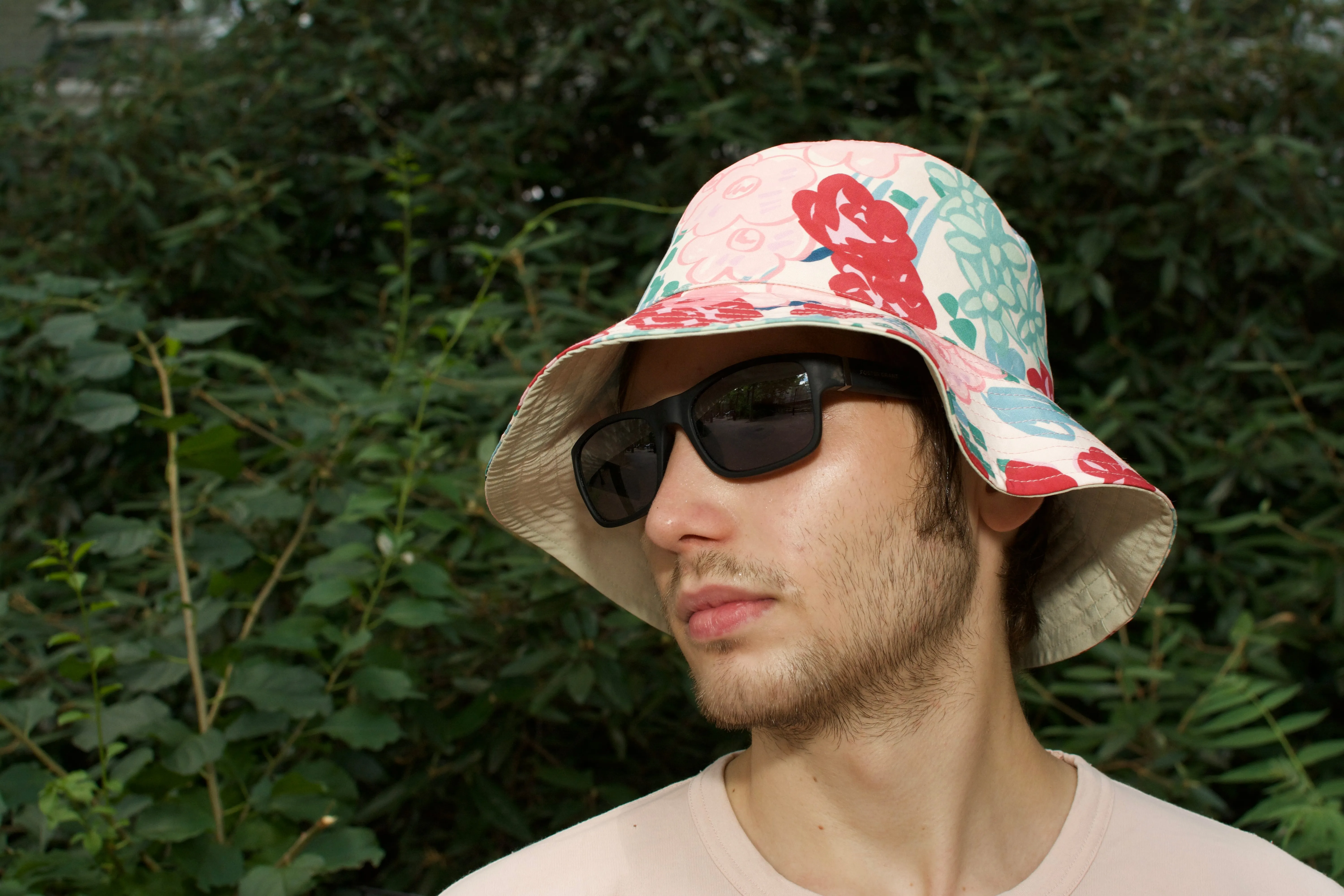 "Garden Chic" Reversible Floral Bucket Hat