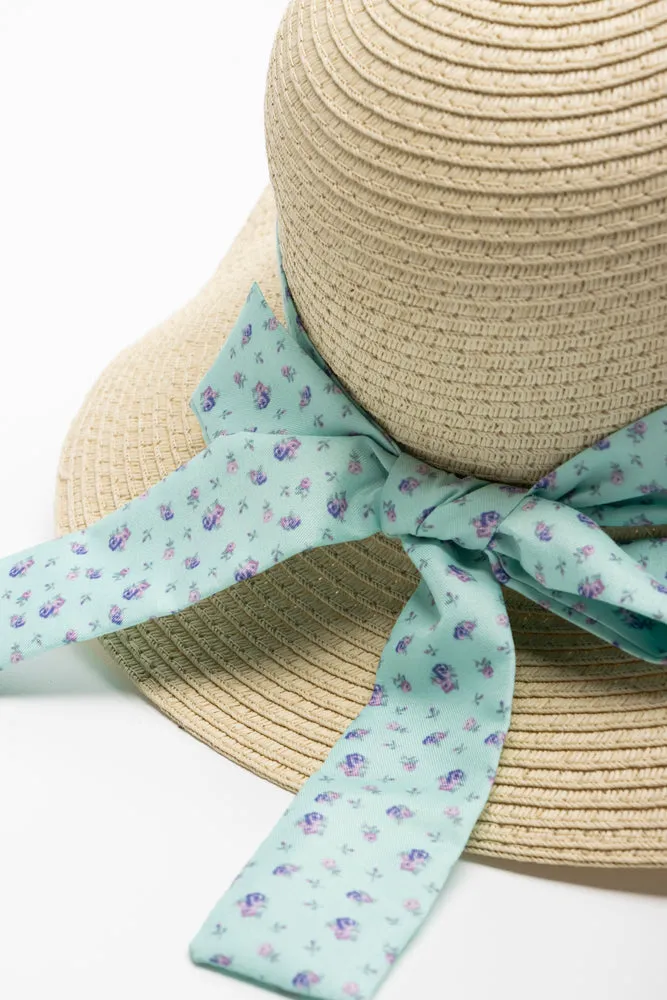 Ribbon Sunhat Green