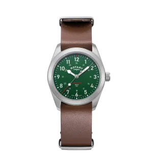 Rotary RW 1895 Field Men Watch Green GS05535/56