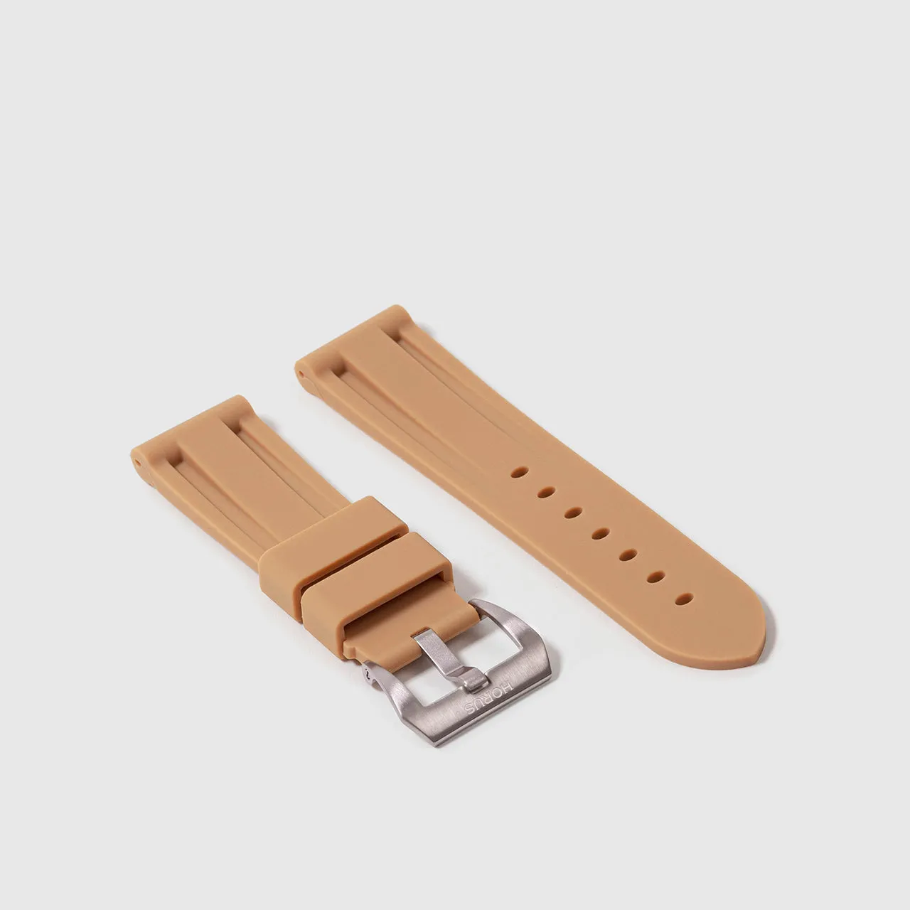 Rubber Strap for Panerai Luminor - Desert Sand