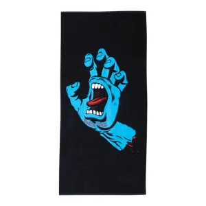 Santa Cruz - Screaming Hand Towel Black/blue