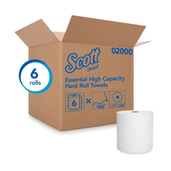 Scott® Essential Universal Paper Toweling (8” x 950’) - 6 Rolls