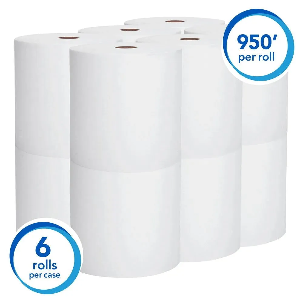 Scott® Essential Universal Paper Toweling (8” x 950’) - 6 Rolls