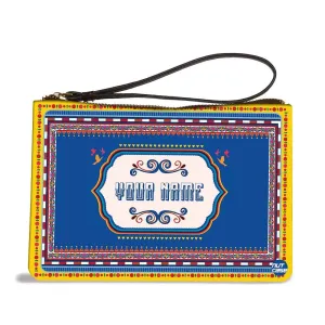 Small Bracelet Pouch - Welcome Style Blue