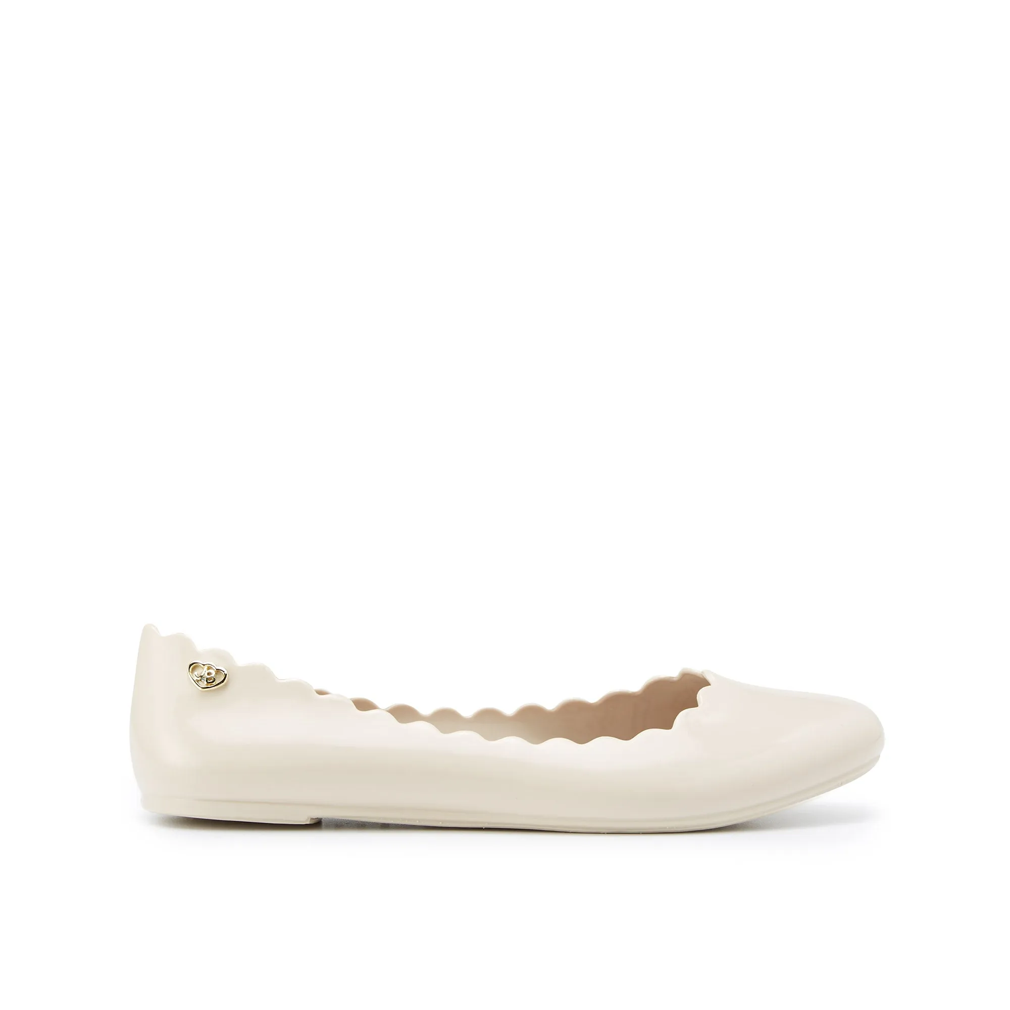 Sophie Ellis Flat Ballerinas Off-White