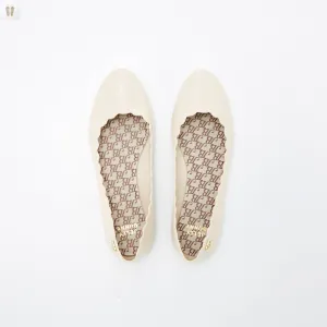 Sophie Ellis Flat Ballerinas Off-White